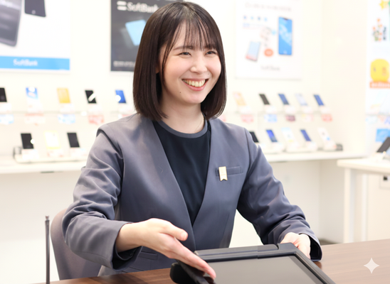 【未経験歓迎/高知市】携帯ショップ受付スタッフ(ソフトバンク土佐道路)【正社員/転勤無/賞与年3回】 イメージ1
