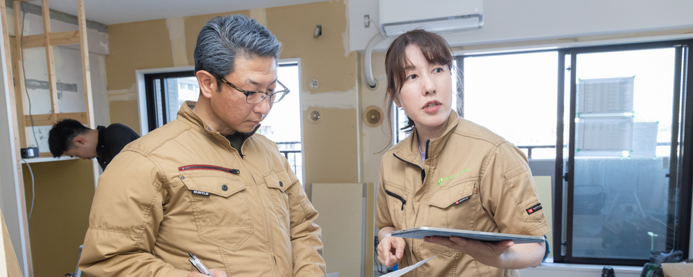 退去立ち合いスタッフ（未経験歓迎）◆賃貸物件の退去立ち合い～原状回復／転勤なし／一歩先の配慮を評価 イメージ1