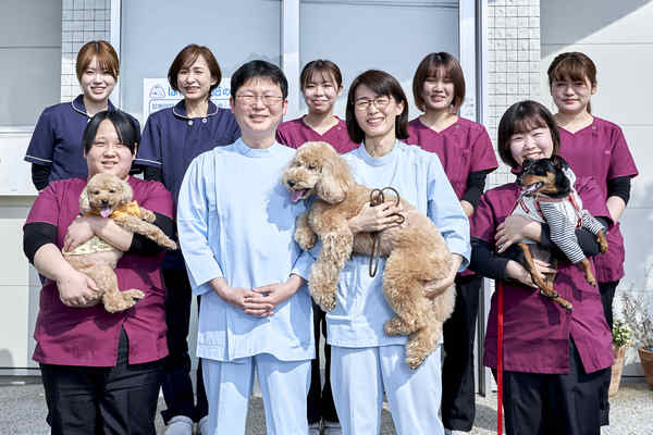 動物病院の受付 イメージ1