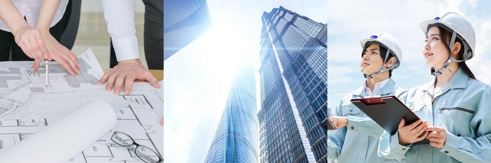 1分単位で働き方自由！自己申告賞与200万実績【建築施工管理】未経験からスキルアップ現場の司令塔に！ イメージ1