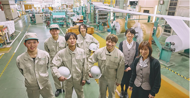 人々の生活を支える製造メーカースタッフ／7時間30分・残業少／マイカー通勤OK／賞与あり／社宅制度有 イメージ1