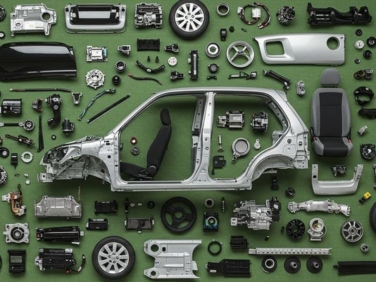 車からリサイクル可能なパーツを取り出す簡単作業 イメージ1