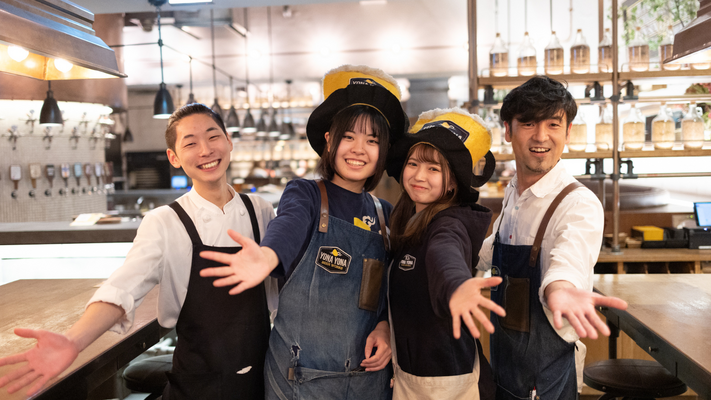 よなよな東京ブルワリーのホールスタッフ&nbsp;品川店 イメージ1
