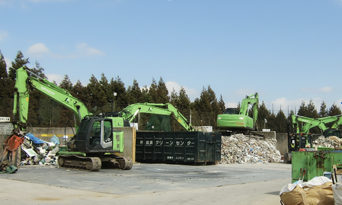 廃棄物の選別・処理業務（重機オペレーター）＝＝＝重機好き歓迎！重機オペレーター大募集！！！＝＝＝ イメージ1