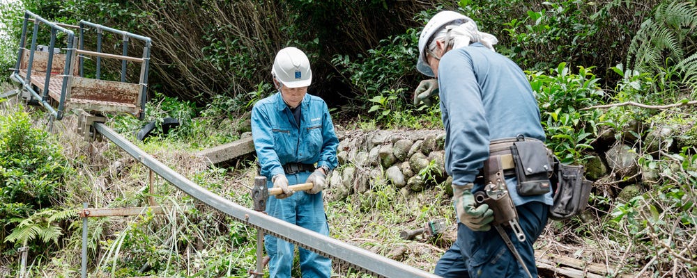 工業用モノレールの架設作業スタッフ（未経験歓迎）◎昨年度賞与実績3.5ヶ月／みんなでワイワイする社風 イメージ1