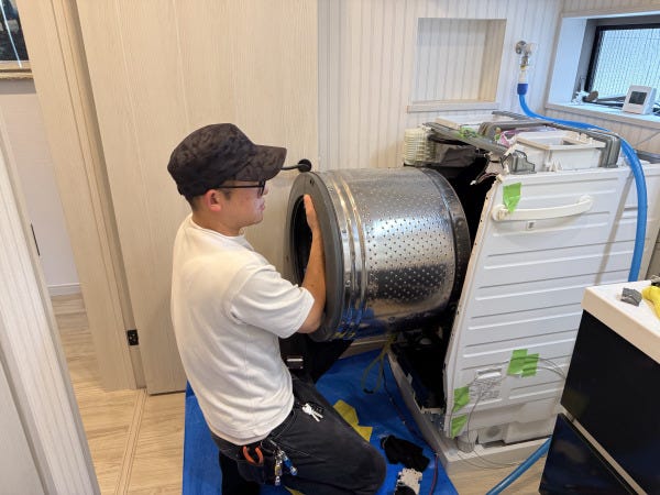 未経験歓迎◎感動を届ける洗濯機分解清掃！高収入も目指せる！ 合同