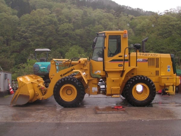 ダイキャスト重機セット 溝掘機 バックホーローダー アスファルト舗装