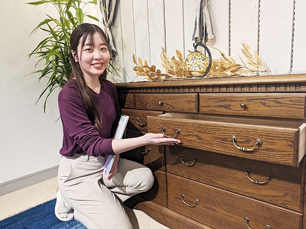 【美品】葉山ガーデン 葉山家具 葉山クラシック オーク無垢材 ドロワーチェスト 美品 葉山ガーデン 葉山クラシック オーク材 ドロワーチェスト 4段 16